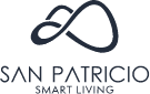 Logo de San Patricio Smart Living, cliente de la vertical Construcción y Real Estate de Ploy