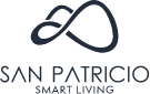 Logo de San Patricio Smart Living, cliente de la vertical Construcción y Real Estate de Ploy
