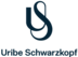 Logo de Uribe Schwarzkopf, cliente de la vertical Construcción y Real Estate de Ploy